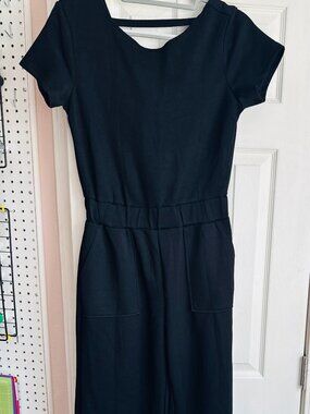 Fisoew Black Jumpsuit